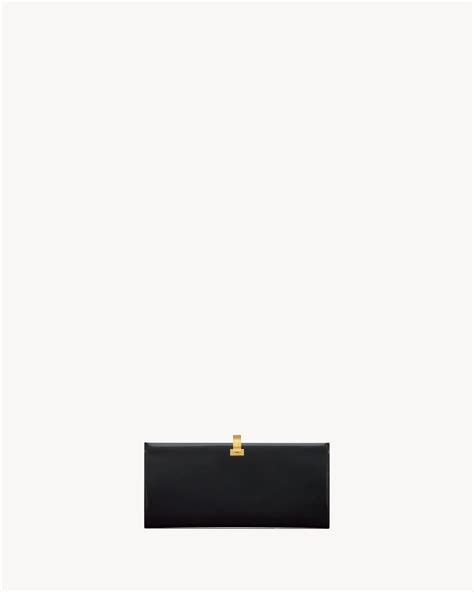 ysl minaudiere|minaudière in brushed leather .